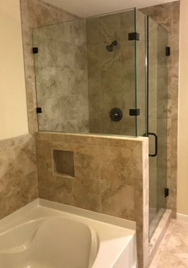 custom showers